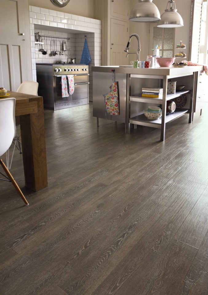 Karndean Flooring LVT HC03 Dusk Oak Kitchen P CM