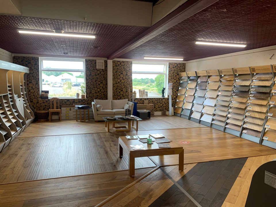 Whilton Locks Showroom Wood Floors